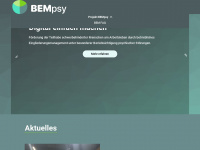 bempsy.de Webseite Vorschau