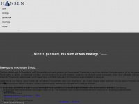 guentherhansen.com Webseite Vorschau