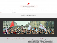 aufstehen-berlin.com Webseite Vorschau