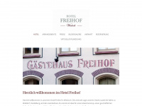 hotel-freihof-wiesloch.de Webseite Vorschau