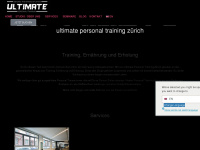 ultimate-pt.ch Webseite Vorschau