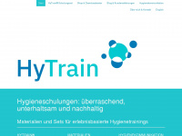 hytrain.de Webseite Vorschau
