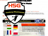 hsg-homberg-rheinhausen.de Webseite Vorschau