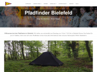pfadfinder-bielefeld.de Webseite Vorschau