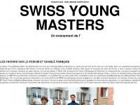 swissyoungmasters.ch Webseite Vorschau