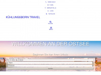 kuehlungsborn-travel.de Webseite Vorschau