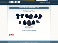 capshop.de Webseite Vorschau