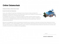 online-ostseeurlaub.de Webseite Vorschau