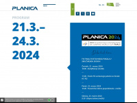 planica.si Webseite Vorschau