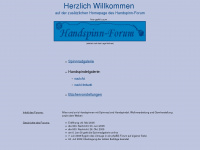 handspinn-forum.de Webseite Vorschau