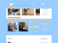 katzenschutz-ev.de Webseite Vorschau