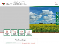 wittmund.de Webseite Vorschau