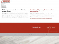 benno-fritz.de Webseite Vorschau