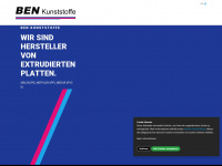 ben-plastic.com Webseite Vorschau