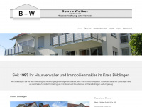 benz-walker.de Webseite Vorschau