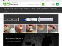 berg-dental.com Webseite Vorschau