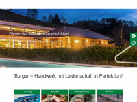 bernhard-burger.de Webseite Vorschau