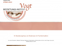 Bestattungs-institut-vogt.de