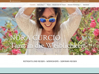 noracurcio.com Webseite Vorschau