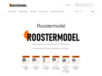 roostermodel.de Webseite Vorschau