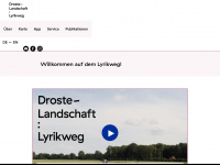 lyrikweg.net Webseite Vorschau