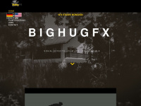 bighugfx.com Webseite Vorschau