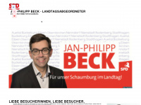 janphilippbeck.de Webseite Vorschau