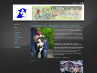 schlittentour.com Webseite Vorschau