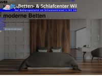 bettencenter-wil.ch Webseite Vorschau