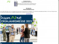 humaine.info Webseite Vorschau