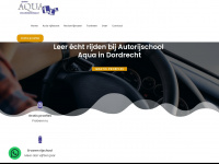 rijschoolaqua.nl Webseite Vorschau