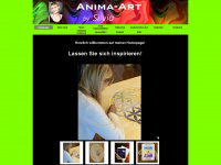 anima-art-by-silvia.ch Webseite Vorschau