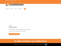 schwabauer-bau.de Webseite Vorschau
