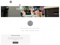 handfuss.com Webseite Vorschau