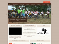 afrikafahrrad.org Webseite Vorschau