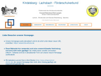 kindelsberg-lachsbach-schule.de Webseite Vorschau