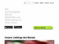 bene-stadtplan.ch Webseite Vorschau