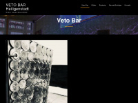 veto-bar-heiligenstadt.de Webseite Vorschau
