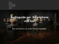 audioguide-museum.de Webseite Vorschau