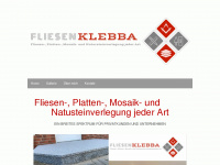 fliesen-klebba.de Webseite Vorschau