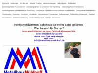 metallbau-muehlhoff.de Webseite Vorschau