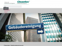 cleantec-gebaeudedienste.de Webseite Vorschau