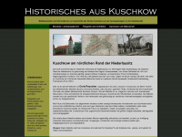 kuschkow-historie.de Webseite Vorschau