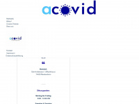 acovid.de Webseite Vorschau