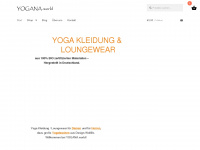 yogana-world.de Webseite Vorschau