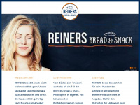 reiners-bread.de Webseite Vorschau