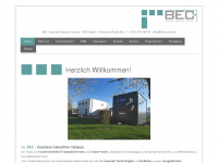bec-austria.at Webseite Vorschau