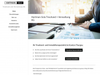 hartmann-sola.ch Webseite Vorschau