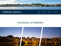 stadthafen-malchow.de Webseite Vorschau
