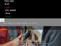 amexexploration.com Webseite Vorschau